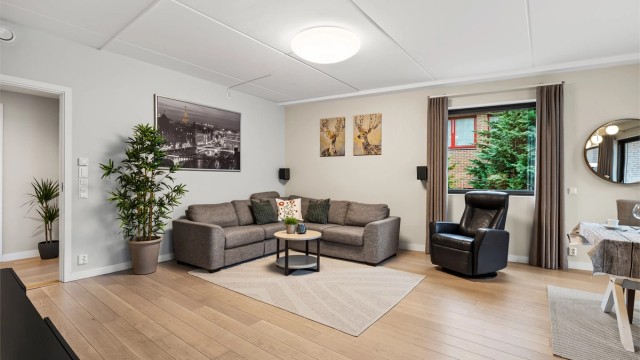 Leiligheten er velholdt og har en praktisk planløsning