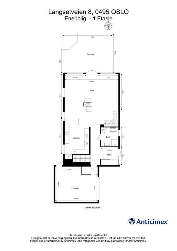 Planskisse 1. etasje