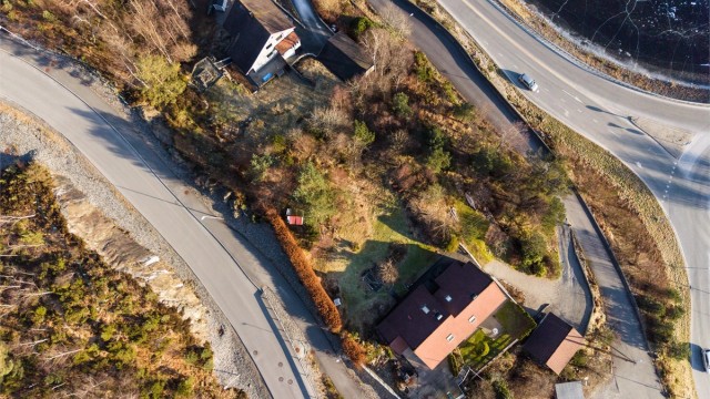 Strusshamn- Stor selveiertomt like i bakkant av nederste hus i bildet. Fotograf Silje Holte / @frksuper