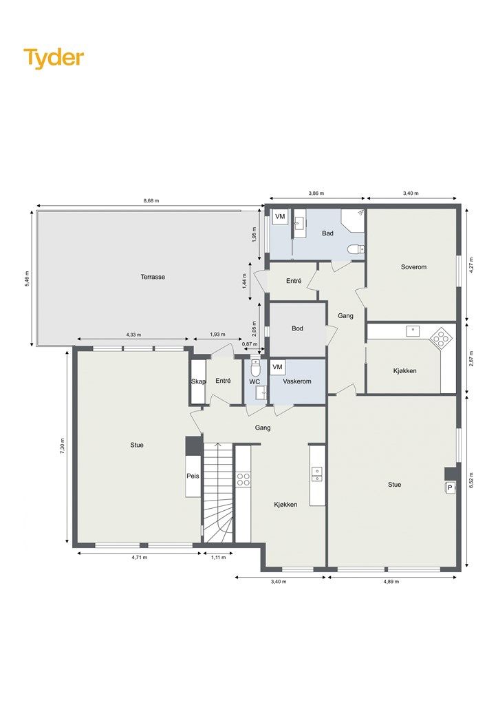 plantegning 1. etasje