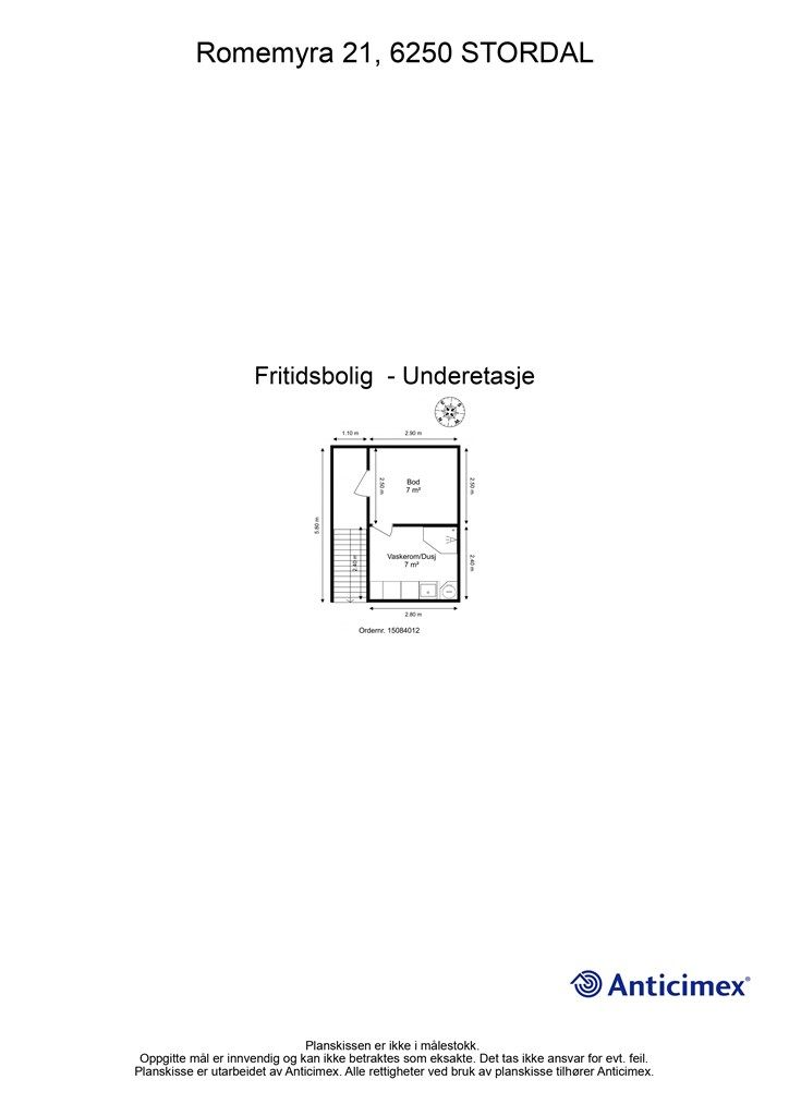 Plantegning underetasje