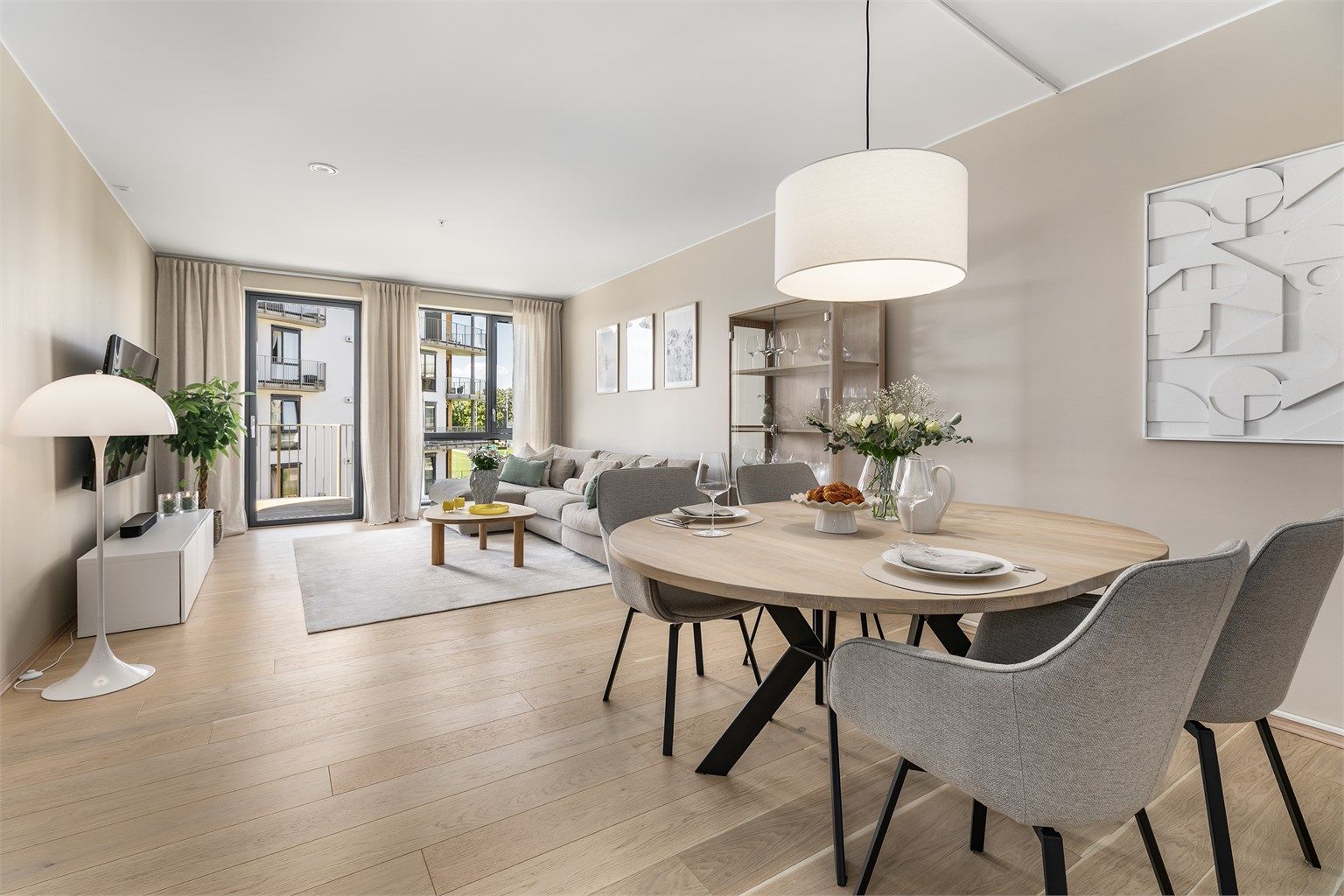 Velkommen til Tribunen Moss! Leiligheten presenteres av Krogsveen. Fotograf; Børge Oppegård.