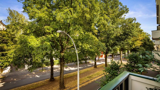 Fint utsyn over vakre Gyldenløves Gate