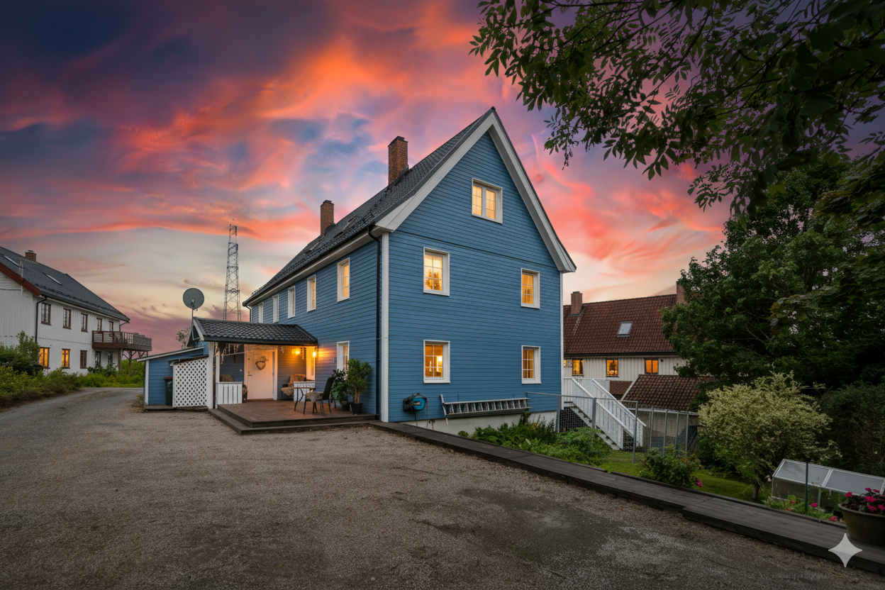 Velkommen til Brattbakken 9B! Foto: Haiman Askari/Knipzet AS