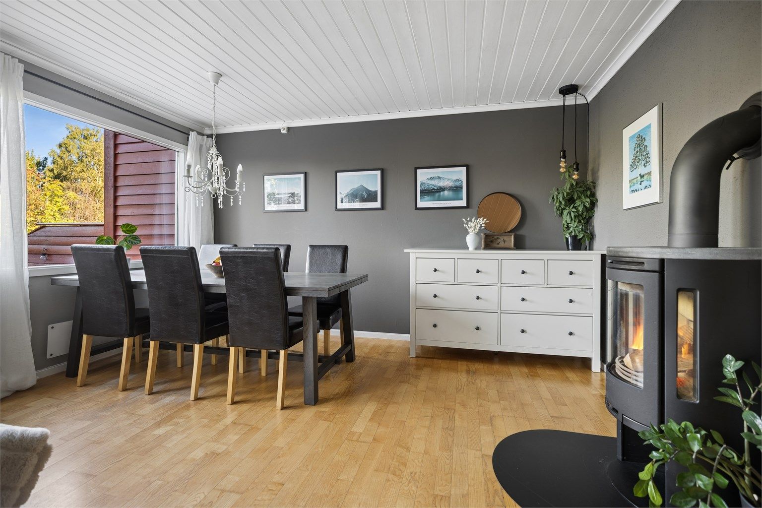 Velkommen til Bjørnemyr terrasse 1B! Presentert av Anniken Øderud v/Krogsveen Nesodden. Foto: Per O. Skjellnan
