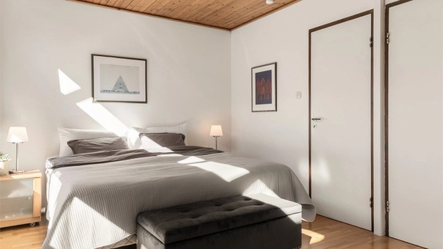 - På originale tegninger er det to soverom -