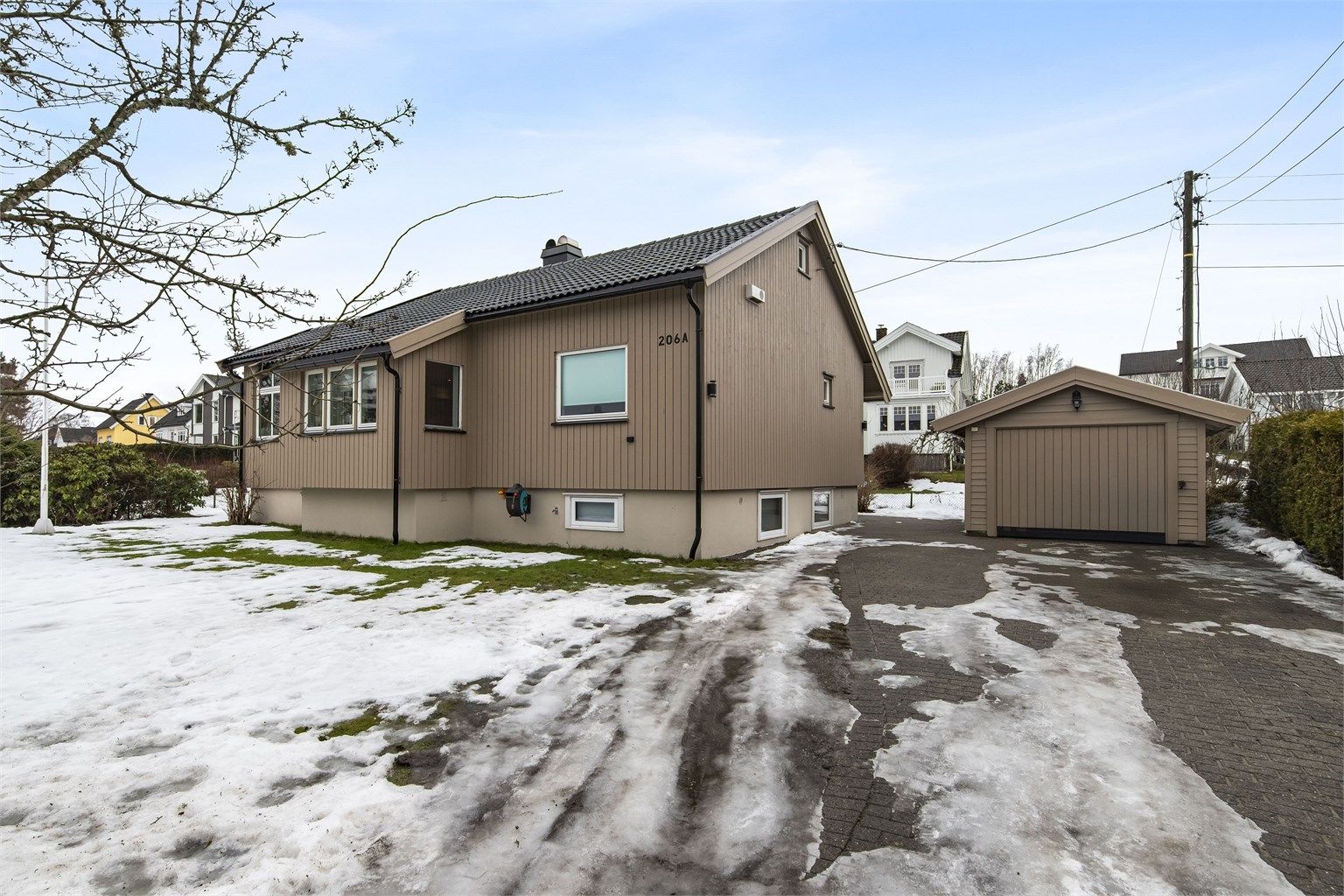 Hystadveien 206 A - presentert av Krogsveen v/ Andreas S. Bjønnes. - Foto: Fotograf Magik