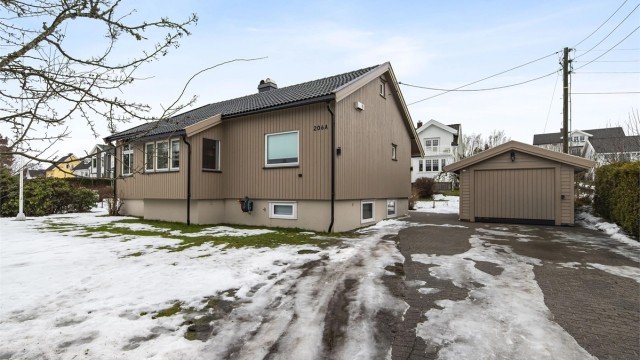 Hystadveien 206 A - presentert av Krogsveen v/ Andreas S. Bjønnes. - Foto: Fotograf Magik