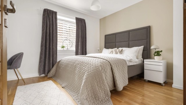 Hovedsoverom - begge rommene vender østover.