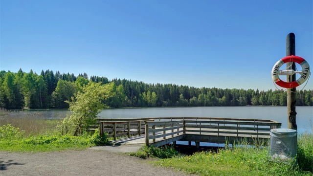 Kort vei til Nordbytjernet og gode turområder