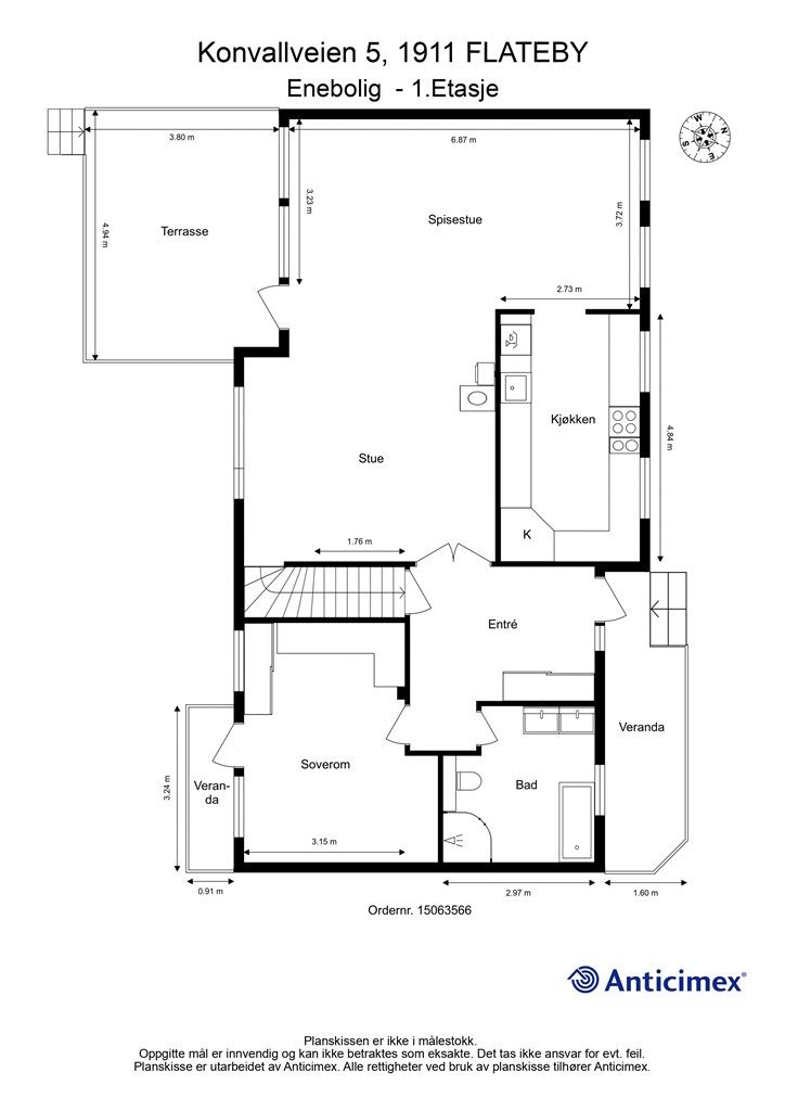 Plantegning - 1.Etasje
