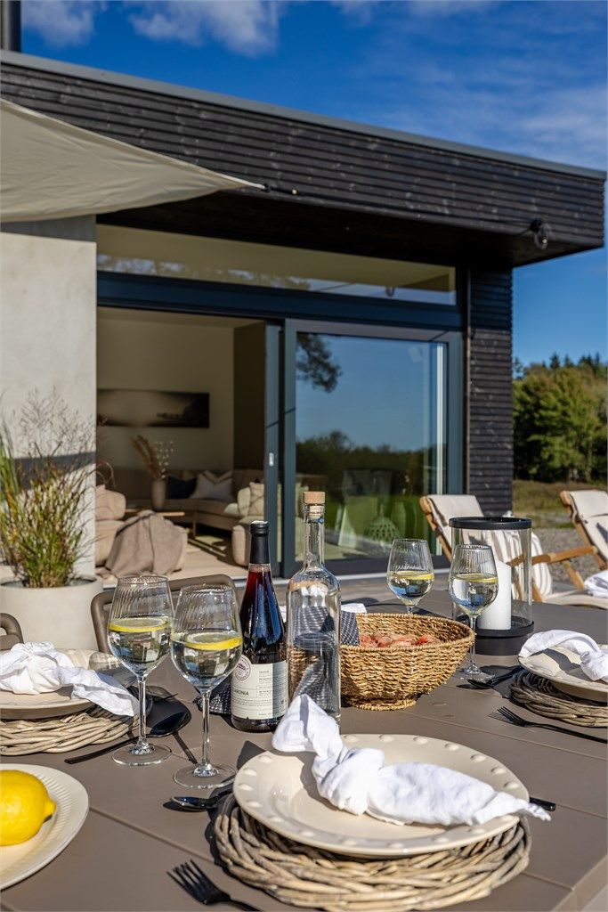 Hytta leveres med garantier fra utbygger, som gir en ekstra trygghet.