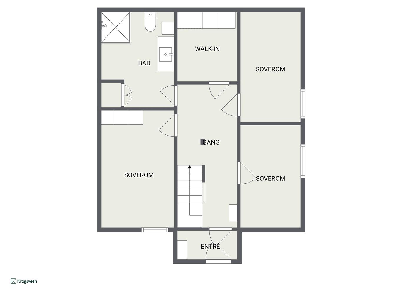Plantegning - 1.etasje