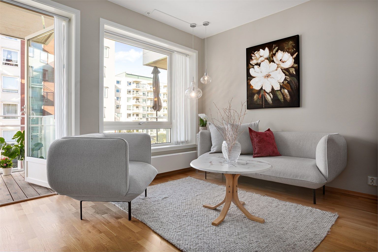 Stue ha god plass til sittegruppe 