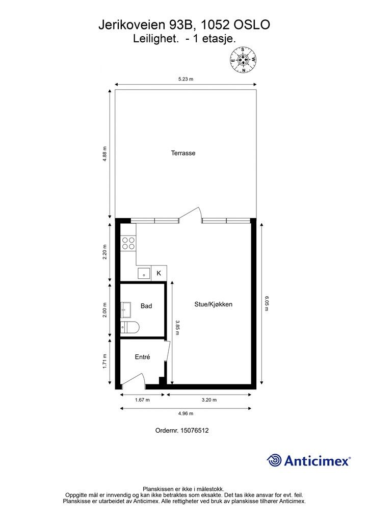 Plantegning - 1. etasje