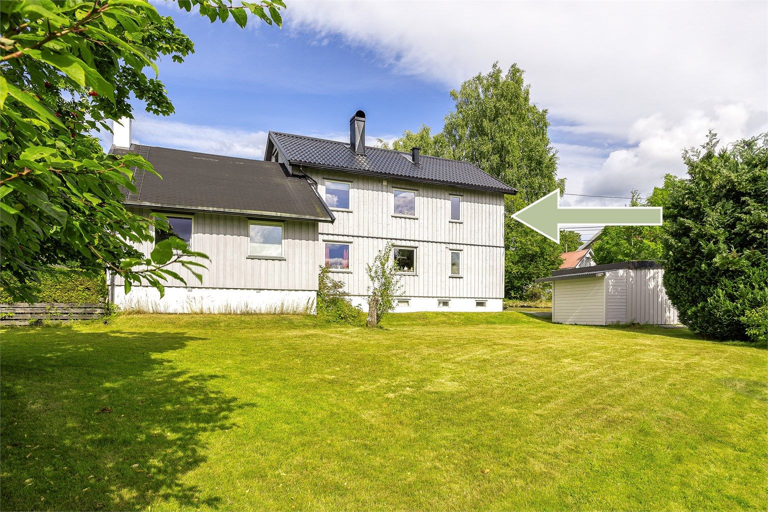 Eiendommen har en attraktiv og sentrumsnær beliggenhet.
Foto: Stine Prøitz Jørgensen