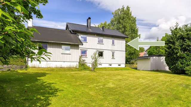 Eiendommen har en attraktiv og sentrumsnær beliggenhet.
Foto: Stine Prøitz Jørgensen