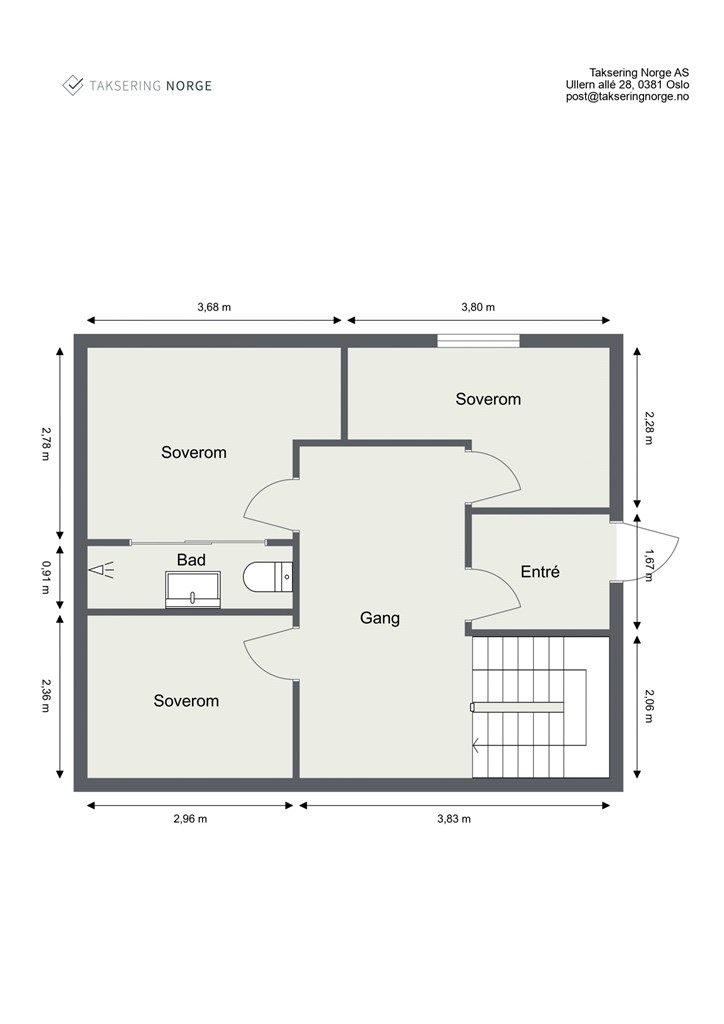 Plantegning 1. etasje
