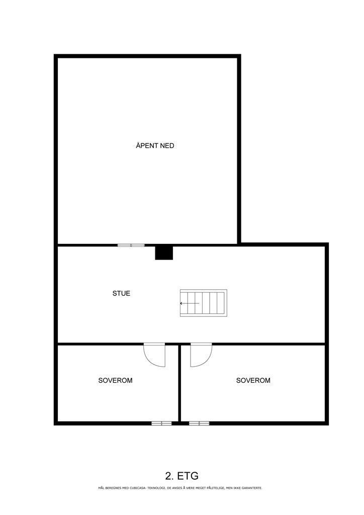 Plantegning - Loft (hems)