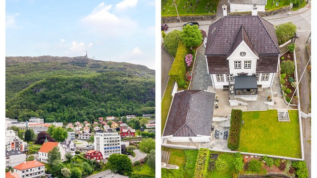 Eiendommen ligger praktfull til like ved foten av Ulriken. Tomten er pent opparbeidet med fine bed og flere solrike uteplasser