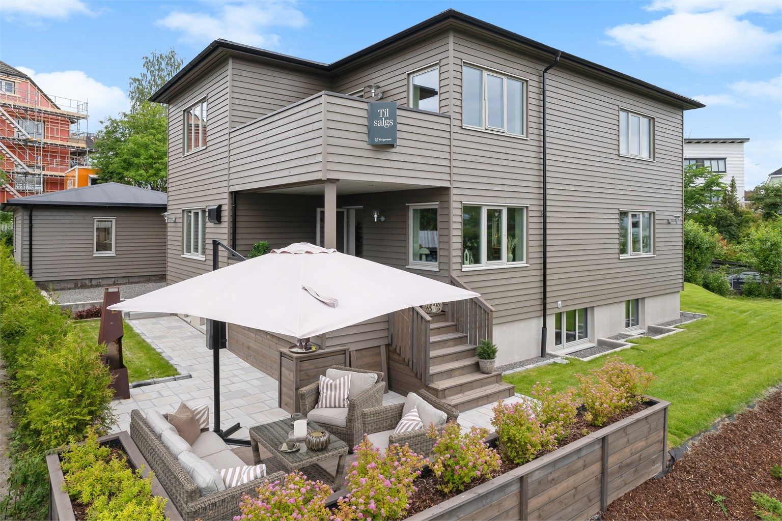 Velkommen til Holsetbakken 7! En unik mulighet sentralt i Hamar. Foto: EFKT v/Kristian Haug.