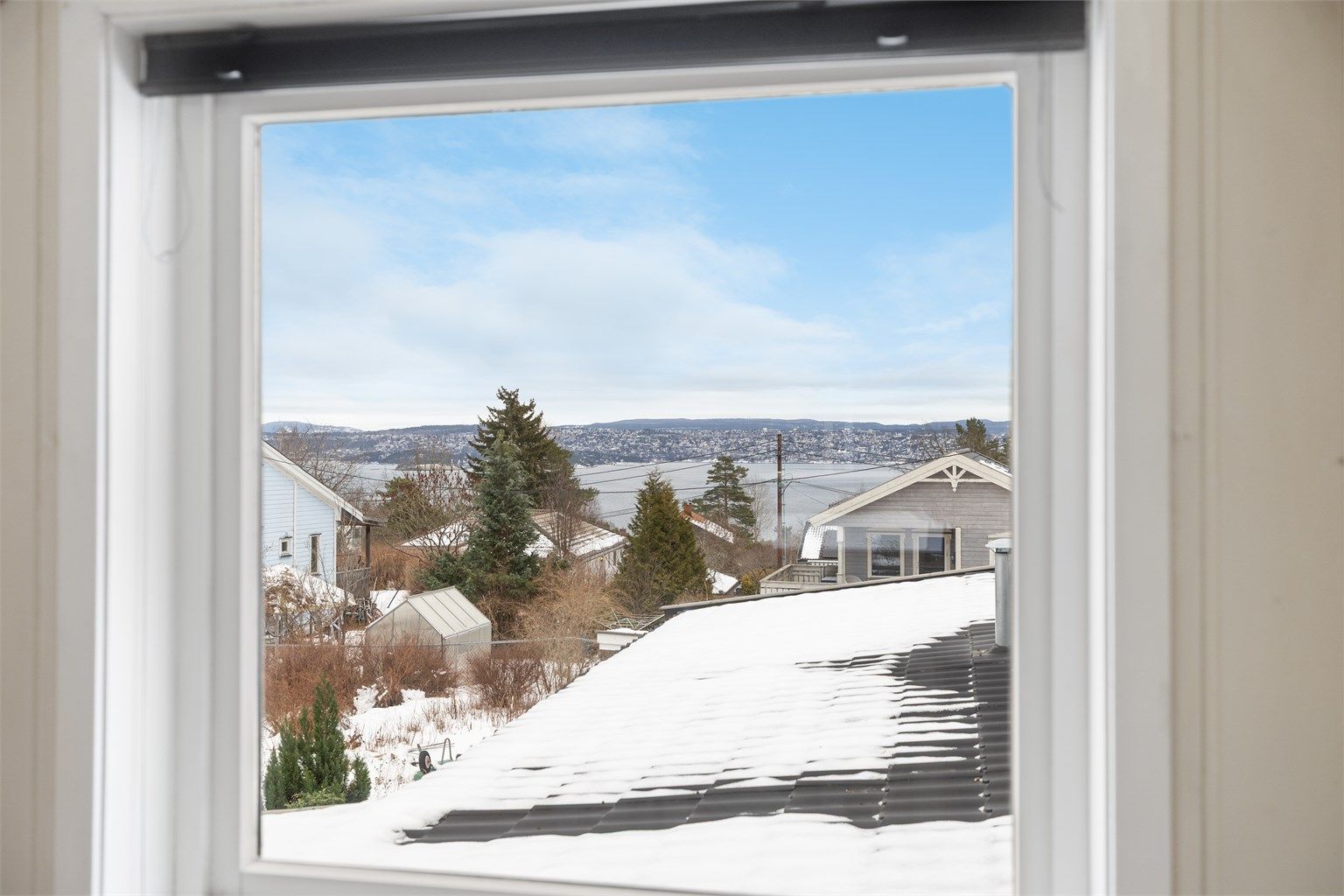 Hyggelig fjordutsikt