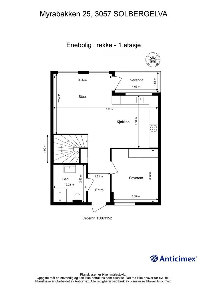 Plantegning 1.etasje. 