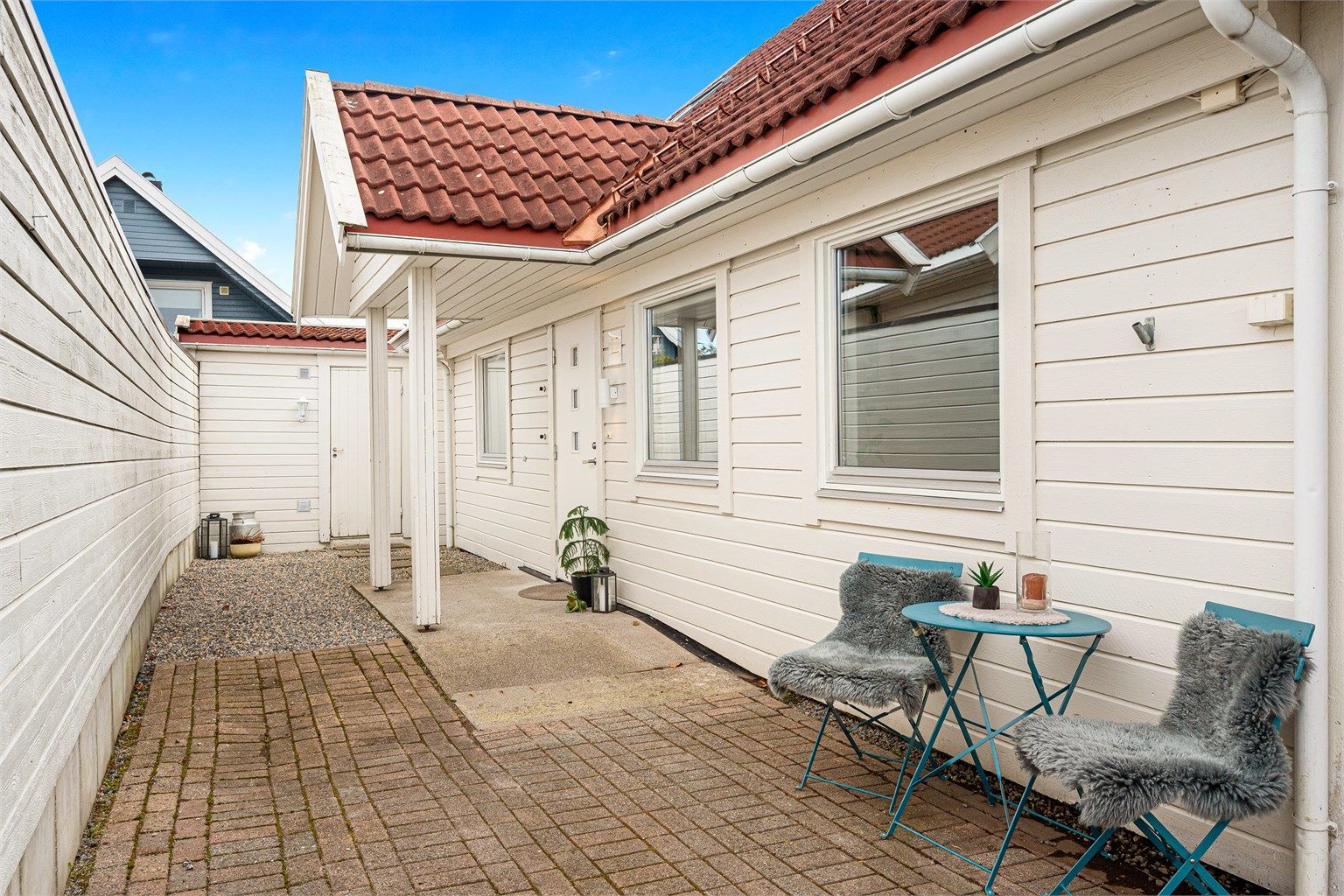 Overbygget inngangsparti