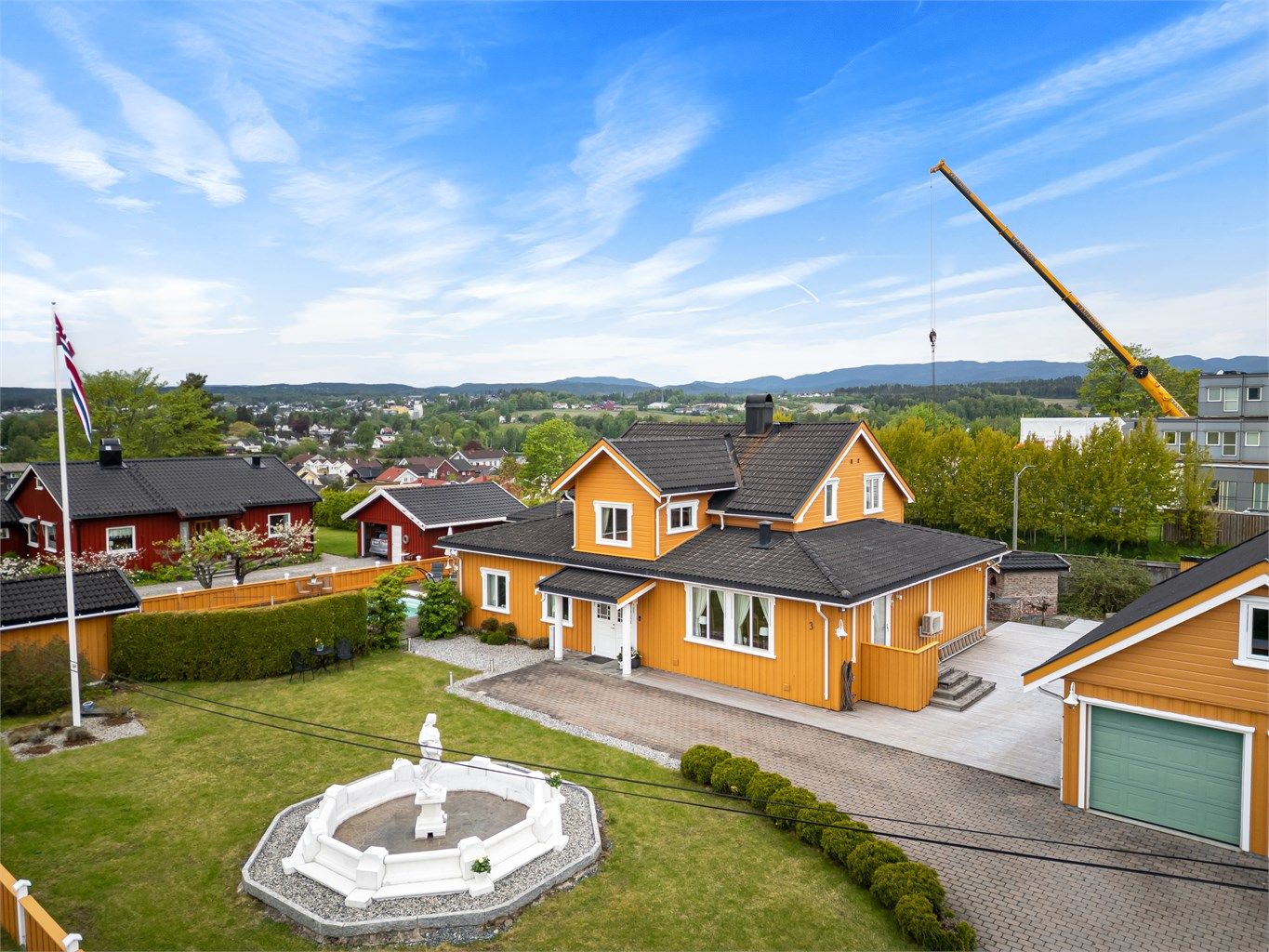 Boligen har installert balansert ventilasjon med varmegjenvinner