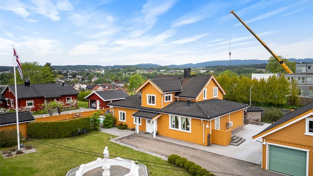 Boligen har installert balansert ventilasjon med varmegjenvinner