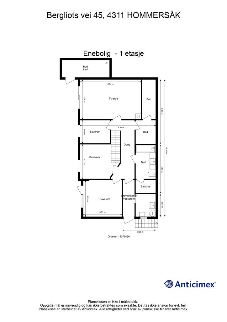 Plantegning-kjeller etasje.