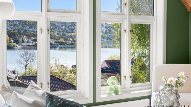 Flott fjordutsikt