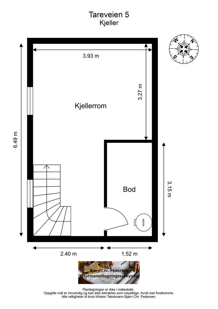 Plantegning kjeller