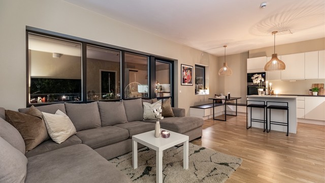 Leiligheten i Midtveien 4 presenteres av Krogsveen.
Fotograf; Børge Oppegård.