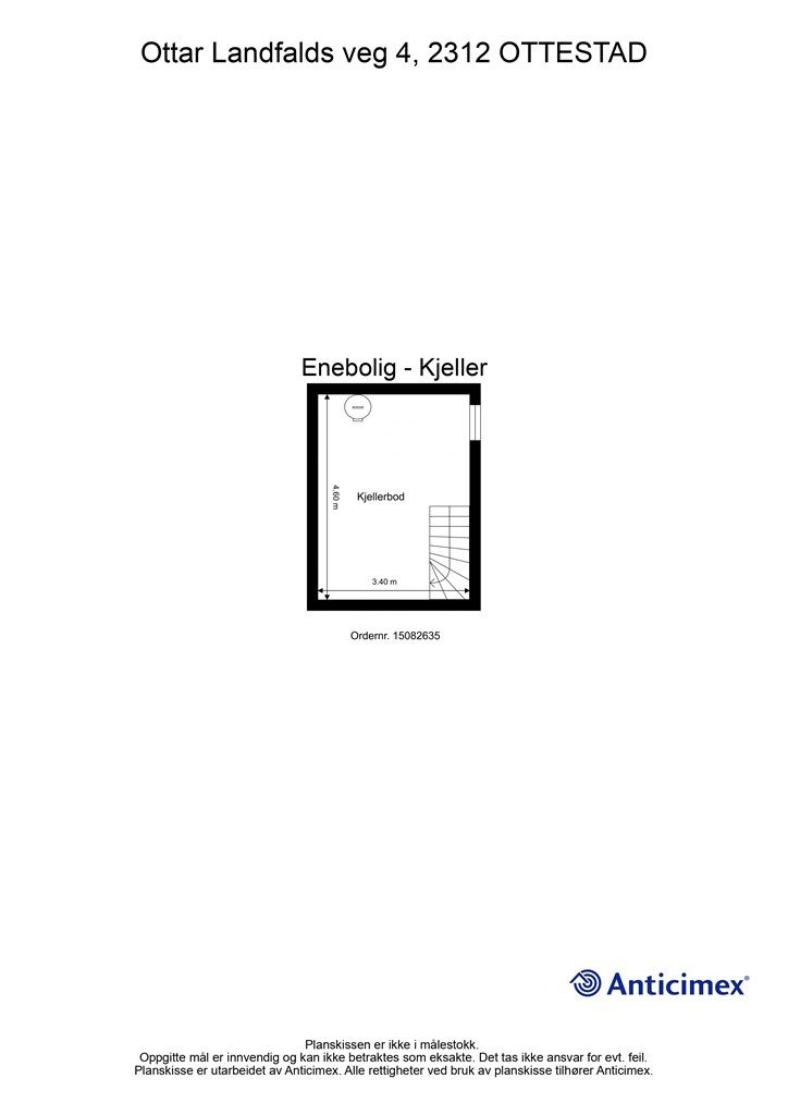 Plantegning kjeller
