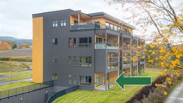 Velkommen til Mussugata 52 - og denne nye og pene 4-roms endeleiligheten!