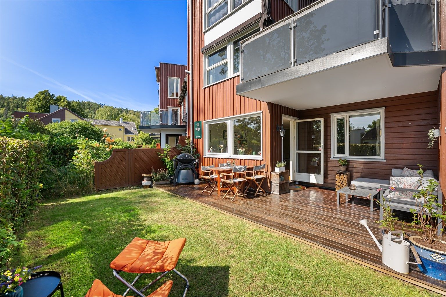 Et perfekt sted å nyte solrike dager, sosiale sammenkomster eller rolige stunder utendørs