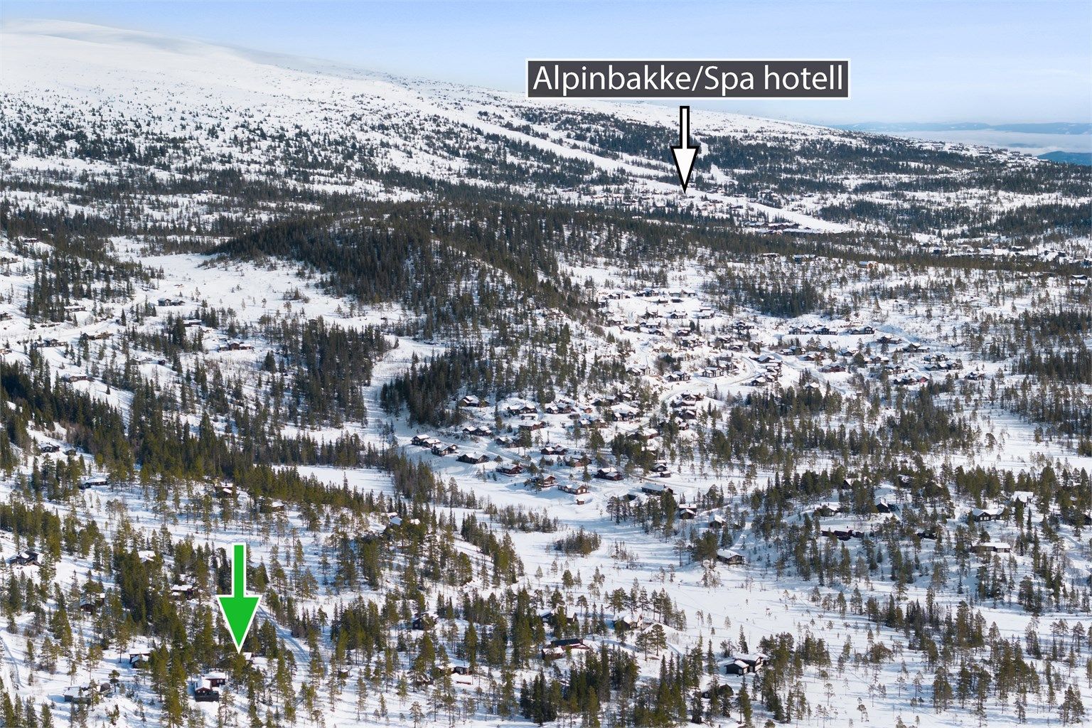 Få minutters kjøretur til Norefjell ski og spa. Eventuelt skispor rett utenfor døren
