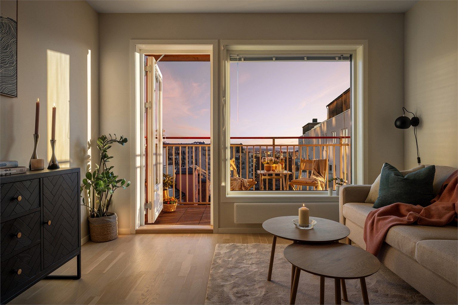 Velkommen til Sinsenveien 5A! En delikat og nylig oppgradert 5-roms leilighet med en svært fleksibel planløsning. Foto: Trond Walsø / Walso Work 