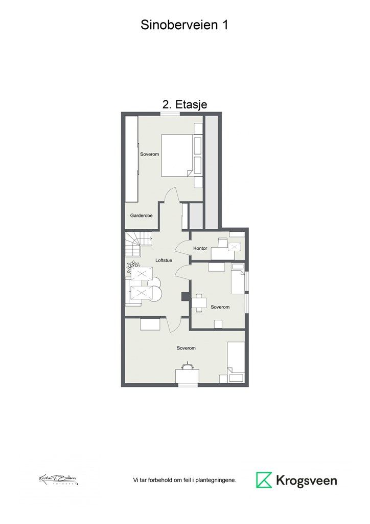 Sinoberveien 1 - 2. etasje