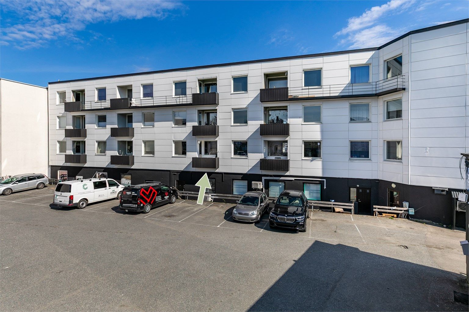 Borettslaget består av i alt 18 andelsleiligheter.