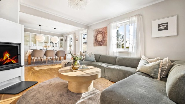 Familievennlig bolig med en barnevennlig og skjermet beliggenhet i rolig gate.
Foto: Stine Jørgensen Prøitz