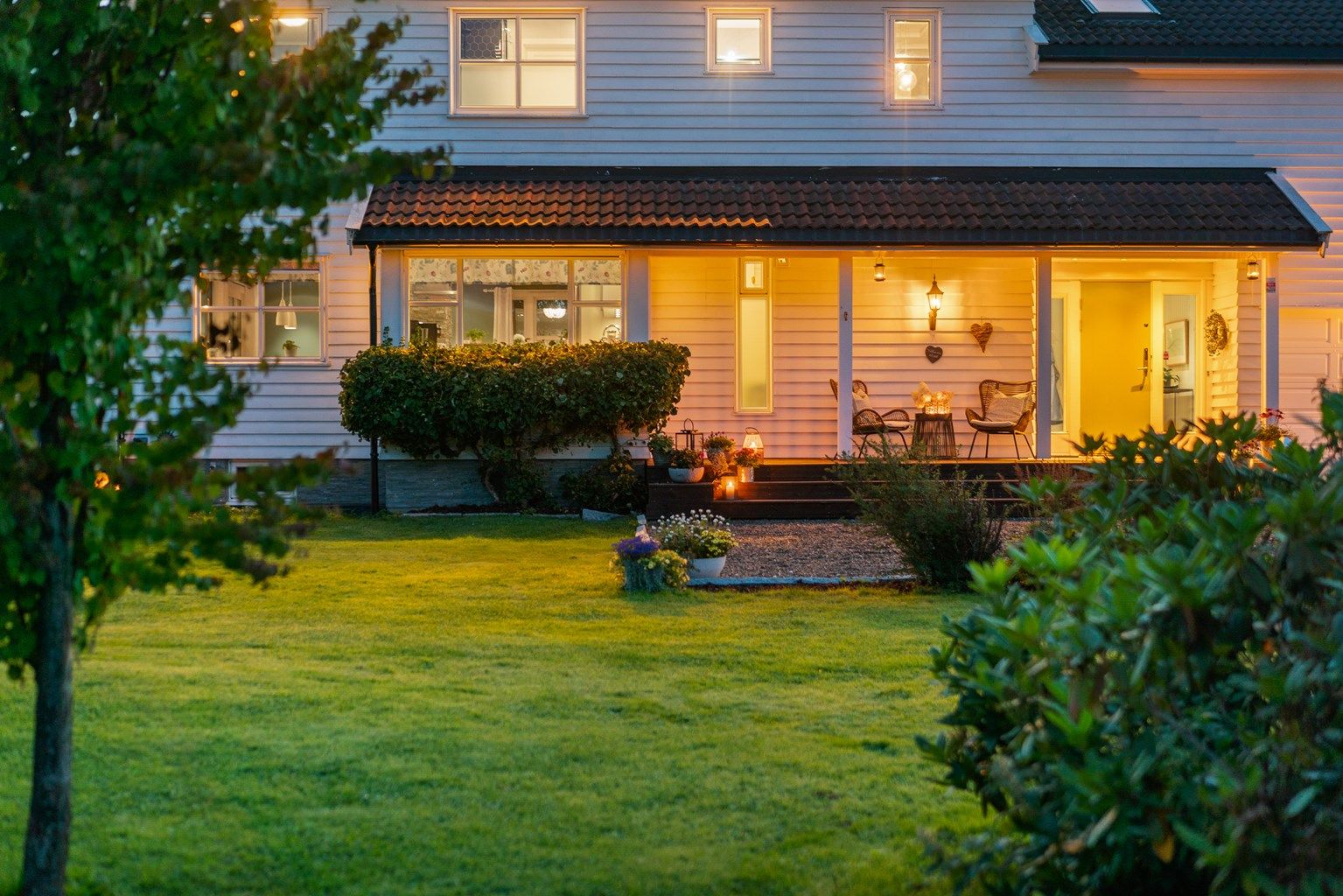 En stor og flott familiebolig. 