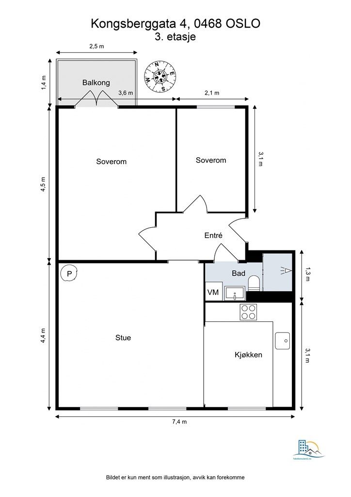 Plantegningen over ditt nye hjem! 