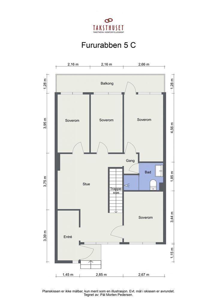 Plantegning 1. Etasje