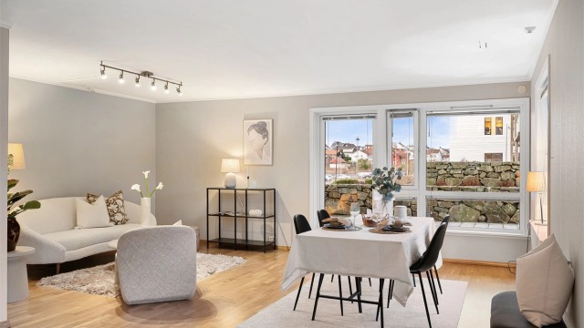 Velkommen til Hetlandsgata 35! Presentert av Ola Sirevåg v/Krogsveen Jæren. Foto: Truls Schaal Foto