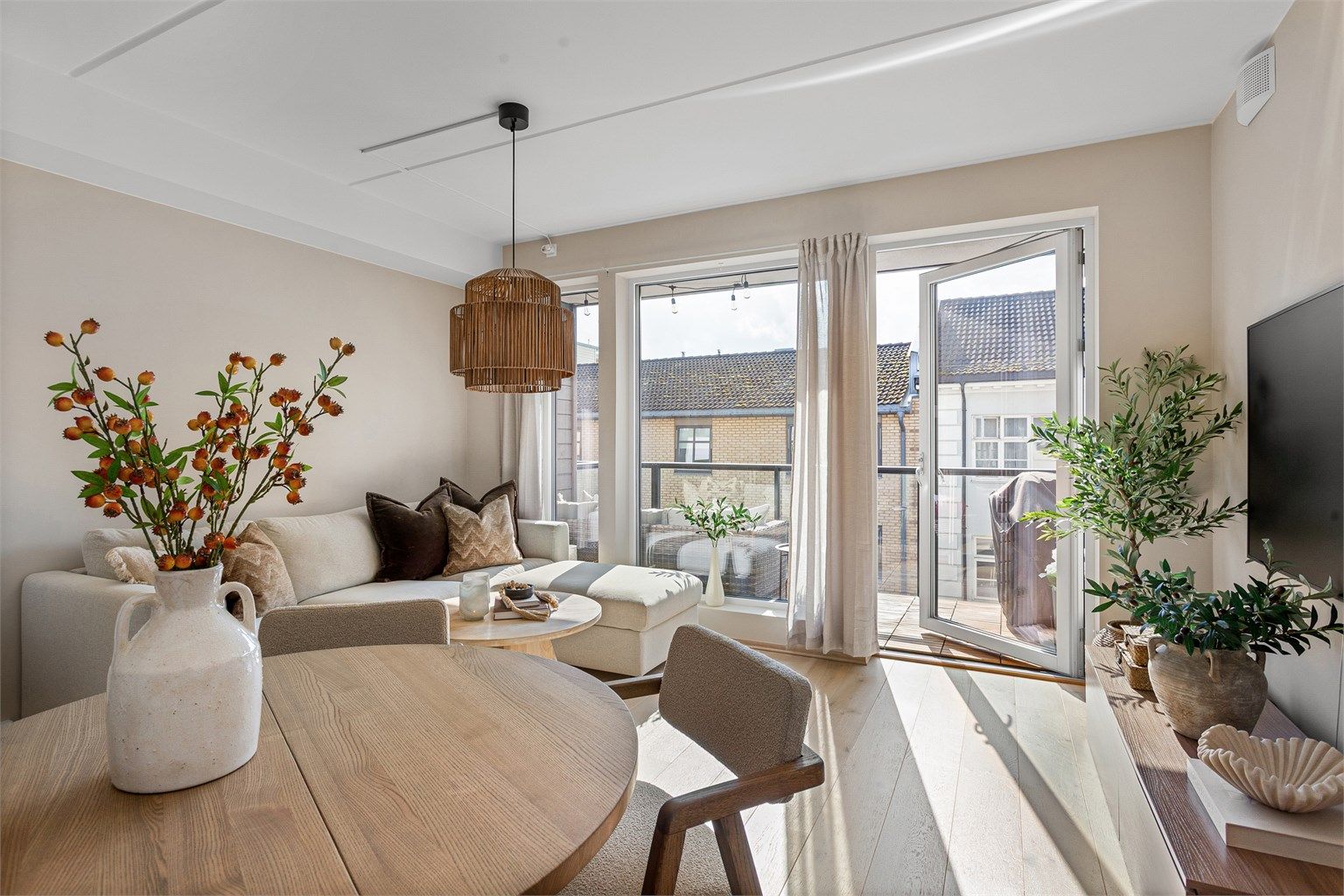 Blokka var nyoppført i 2023 og har gjenværende garanti fra utbygger