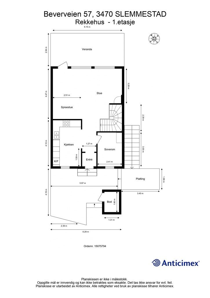Plantegning 1.etasje