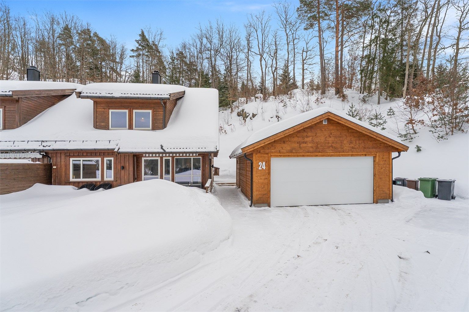 Boligen med dobbel garasjeplass