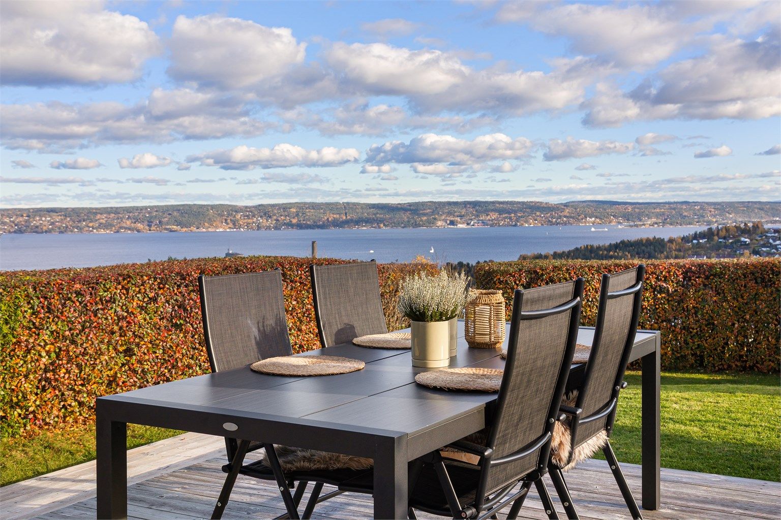 Her kan man nyte bedre måltider med en fantastisk fjordutsikt